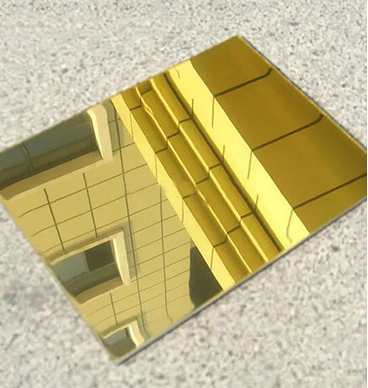 3mm PE/PVDF Coating Mirrored Aluminum Composite Panel ACP