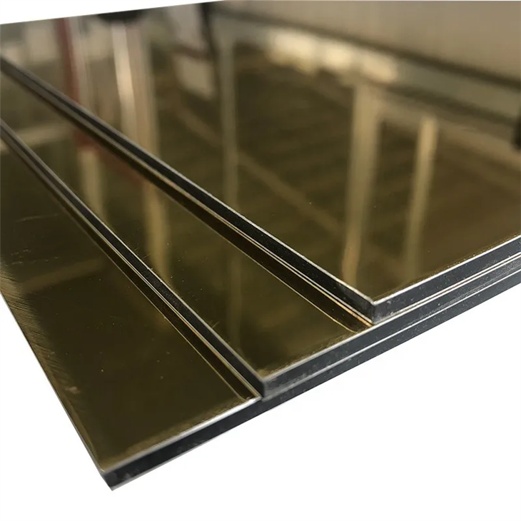 Bøying og slissede aluminium-plastpanel for reklametavle/byggegardinvegg