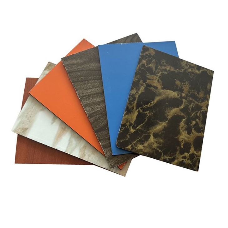 Custom Design Fabrikkpris 4mm 5mm Marble Grained Aluminium Composite Panel ACP