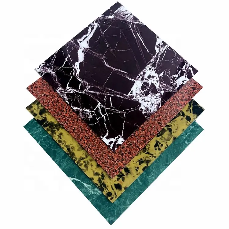 Unbroken Core Marble Design Aluminium Composite Panel