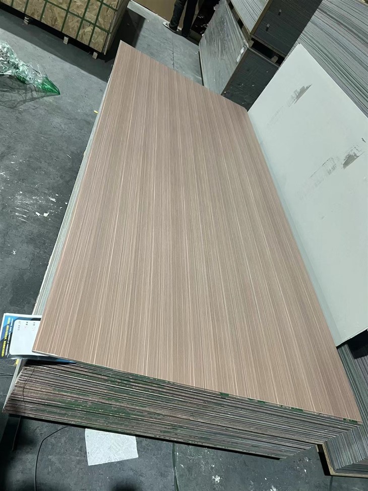 Factory Bamboo Charcoal Wooden Veneer WPC Wall Panel Interior Decorative Board